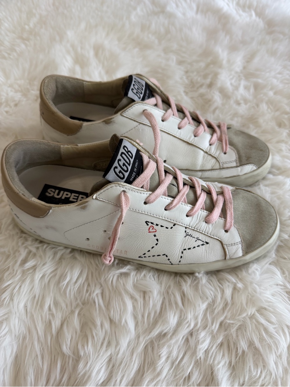Golden Goose Deluxe Brand Super-Star
Sneakers - Size 38 US 8
